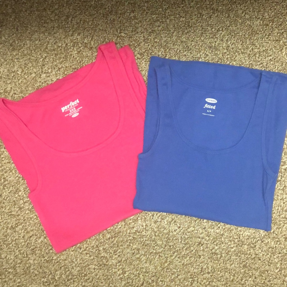 Old Navy ribbed tank tops